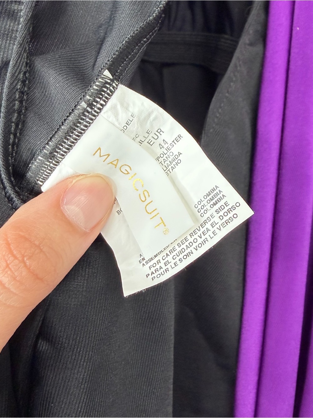 Magicsuit Women's Amethyst Aubrey One Piece Swimsuit size 14 - Picture 8 of 9